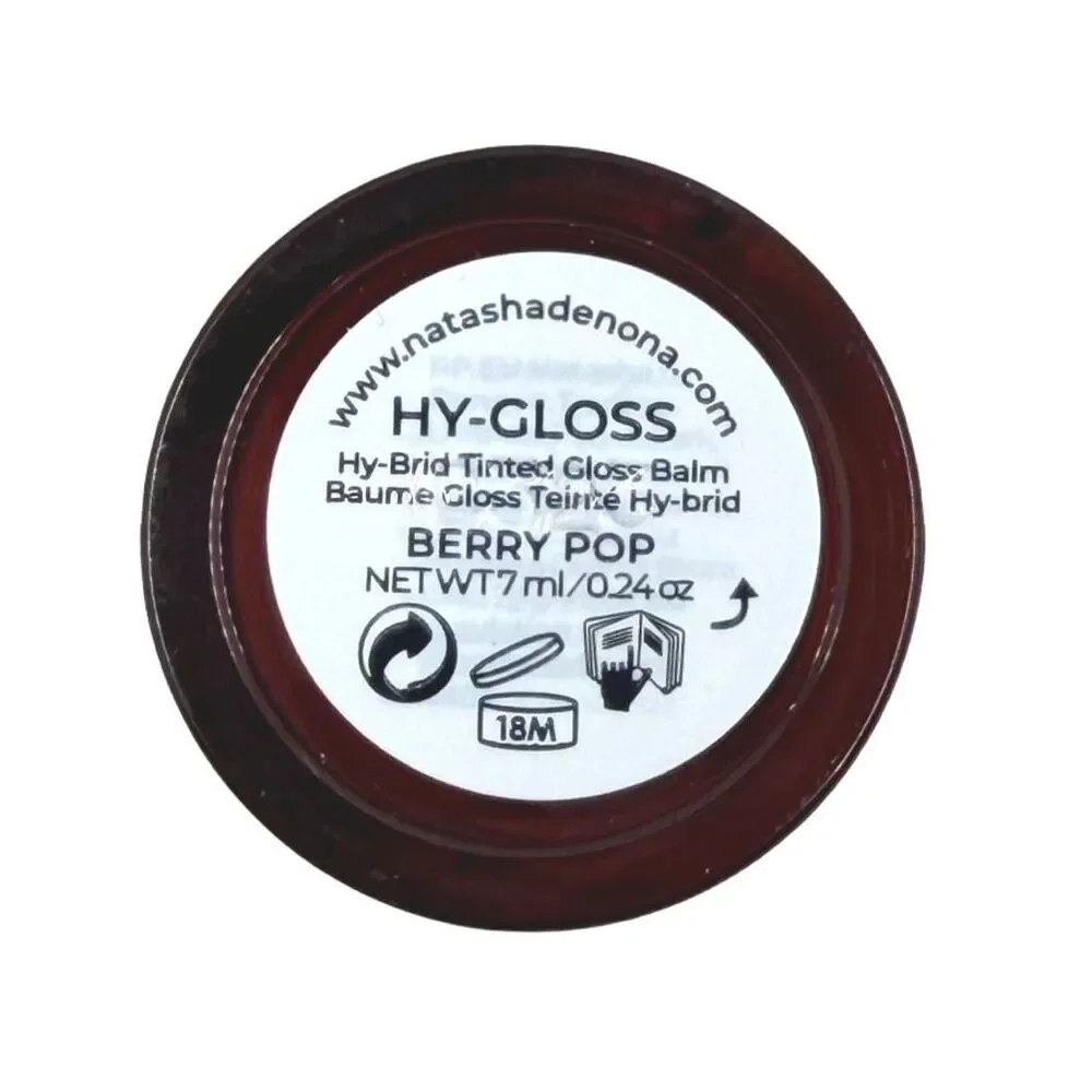 Natasha Denona HY-GLOSS Hy-Brid Tinted Gloss Balm - 7 ml / 0.24 oz - Berry Pop